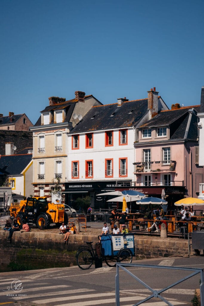 Le Palais port, Belle Ile, Brittany, France