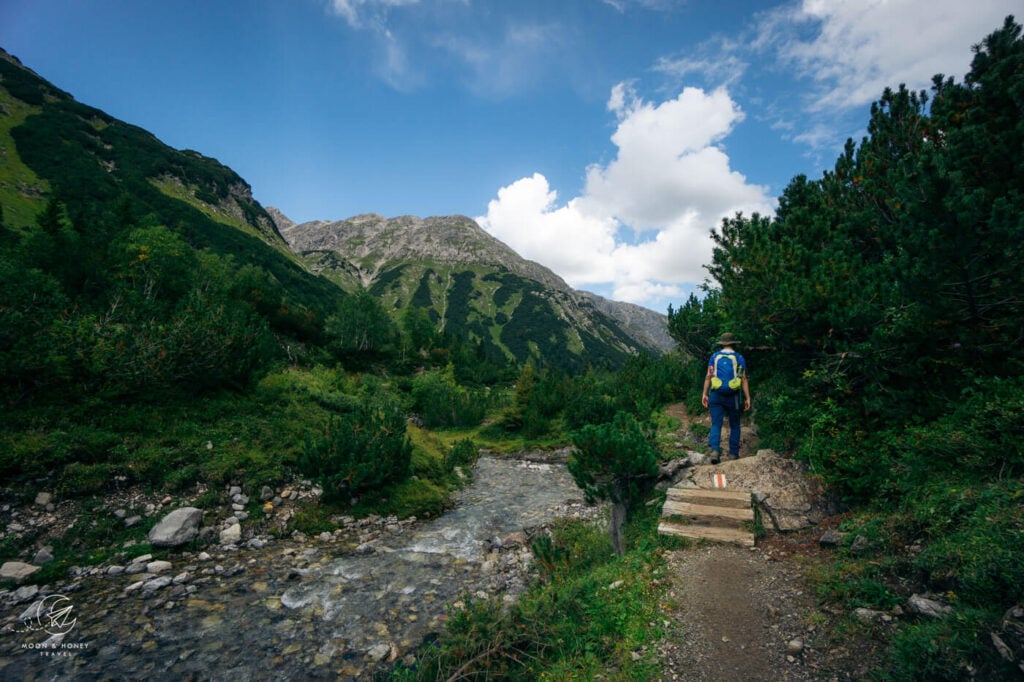 Lechweg Stage 1, Formarinsee to Lech Hike, Austria