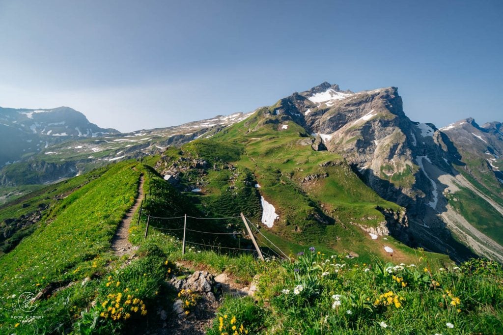 Pfälzerhütte to Augstenberg hiking trail, Liechtenstein Panorama Trail