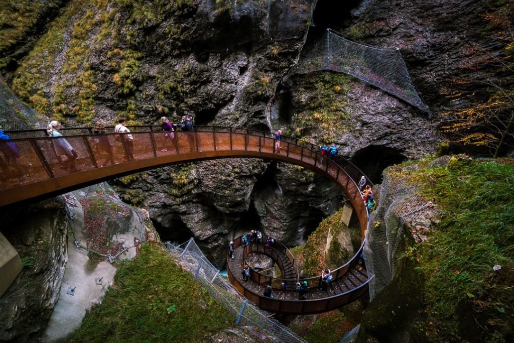 Liechtensteinklamm Gorge Helix, Salzburg, Austria