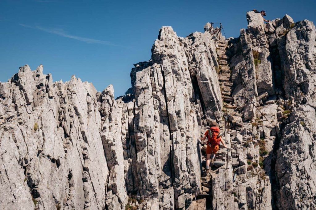 Lisengrat Ridge Trail, Alpstein, Switzerland