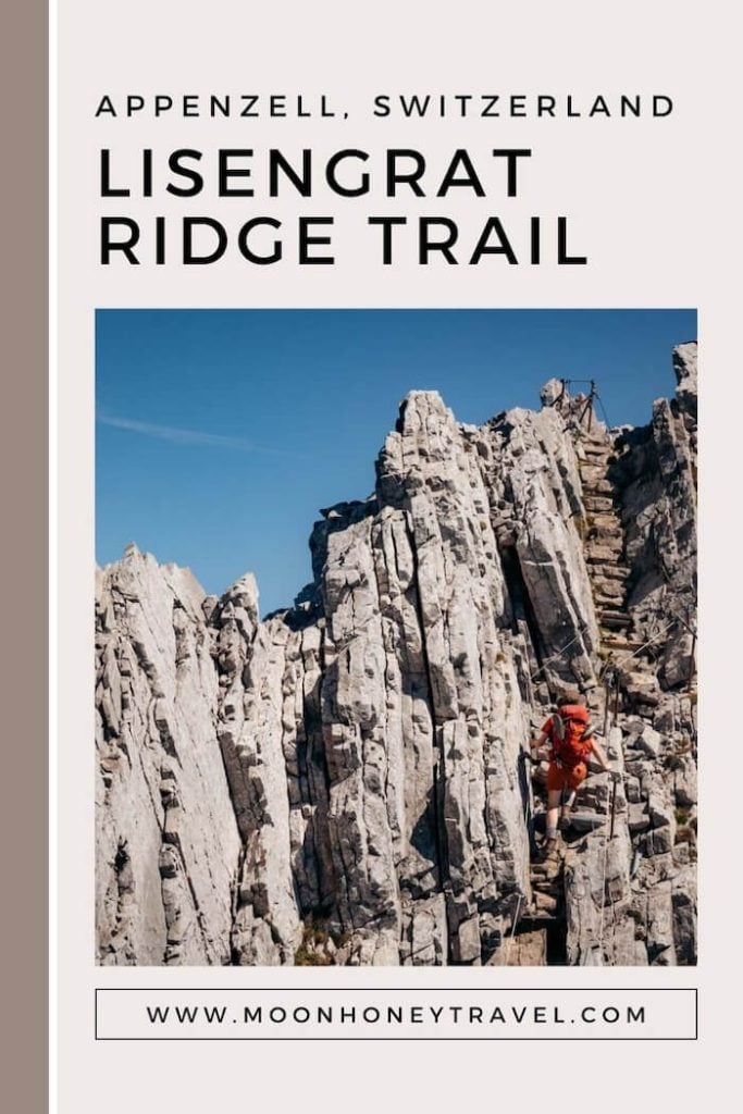 Hiking the Lisengrat Ridge Trail, Alpstein, Switzerland