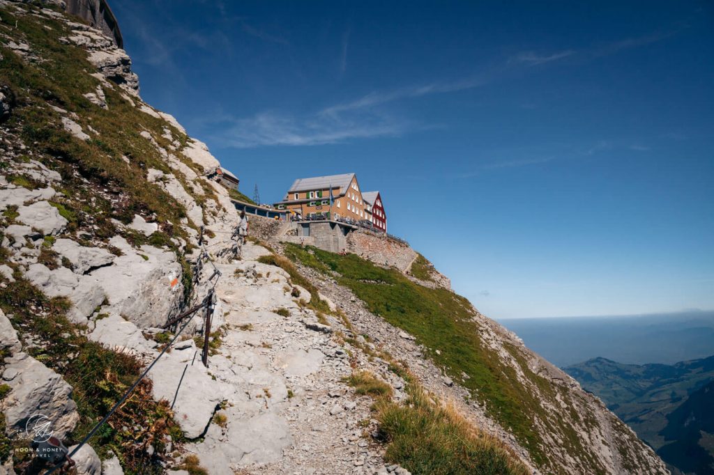 Berggasthaus Alter Säntis to Lisengrat Ridge starting point, Alpstein, Switzerland