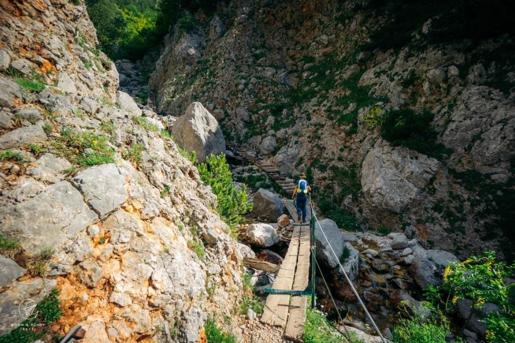 Logar valley to Okrešelj Glacial Amphitheater hiking trail, Slovenia