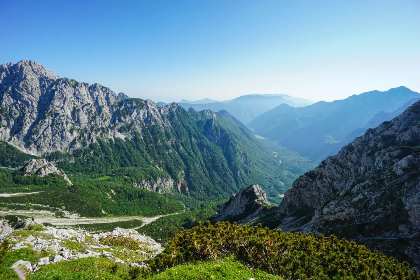 Views of Logar Valley, Kamnik-Savinja Alps