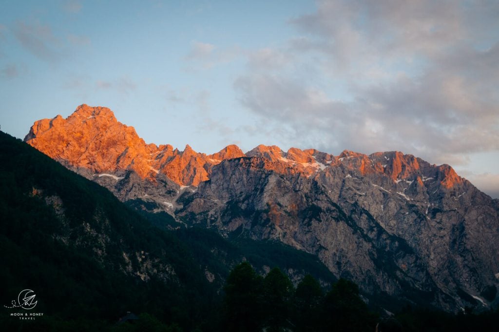 Logar Valley Sunset, Slovenia