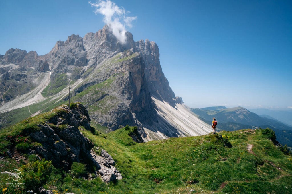 Lungiarü - Ütia Ciampcios - Kreuzjoch Hiking Trail, Val Badia, Dolomites