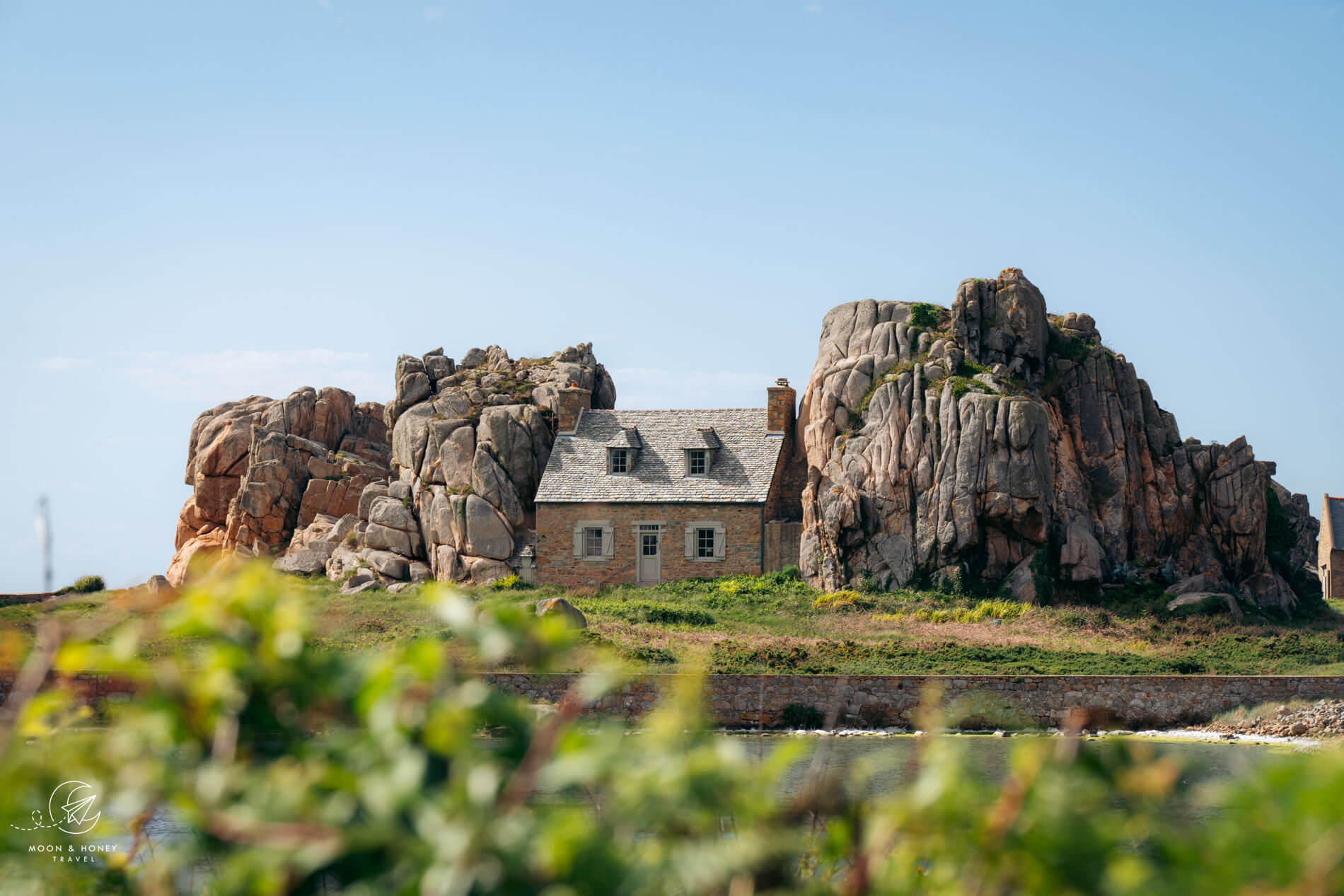 Maison du Gouffre de Plougrescant, Brittany Road Trip, France