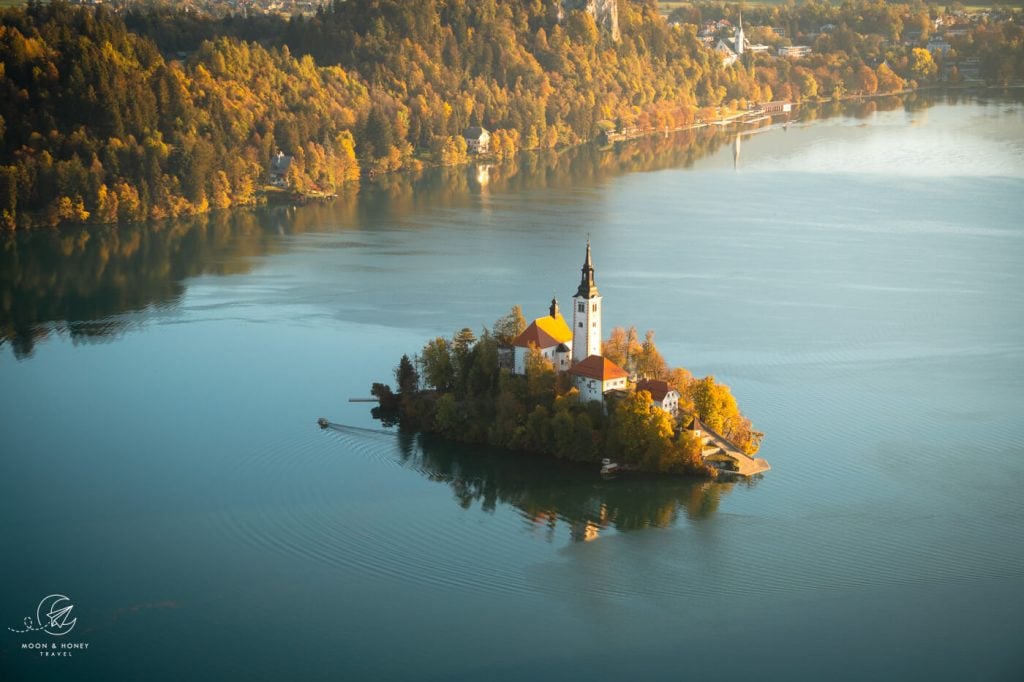 Lake Bled Island and Assumption of Mary Church, Slovenia