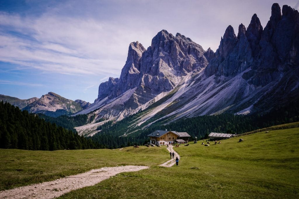 Malga Brogles, Odle Mountains, Val di Funes, Puez-Odle Nature Park