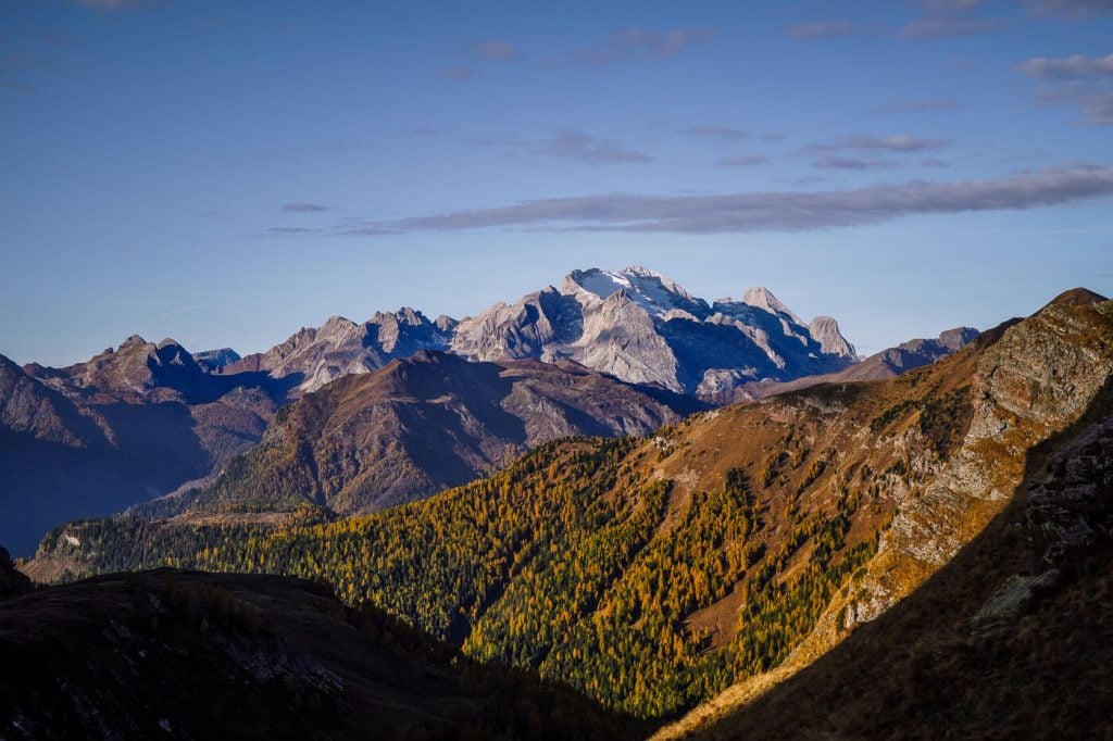 Marmolada, Trail 436 to Lago delle Baste, Dolomites