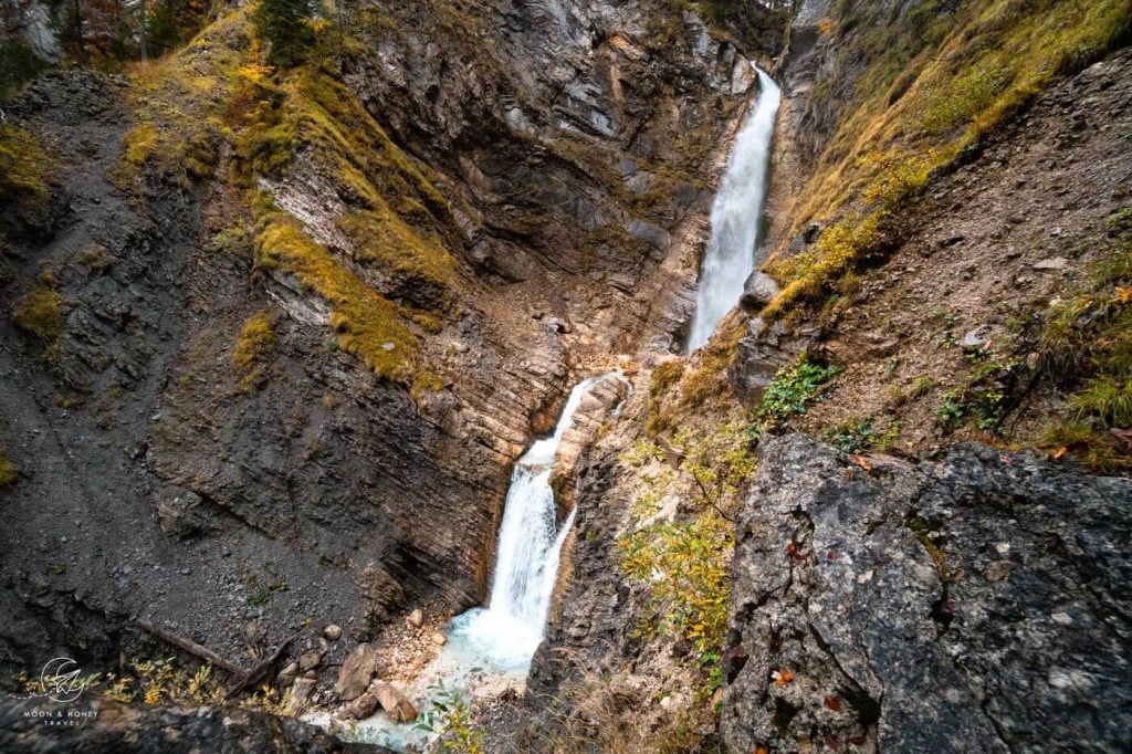 Lower Martuljek Waterfall, Julian Alps, slovenia