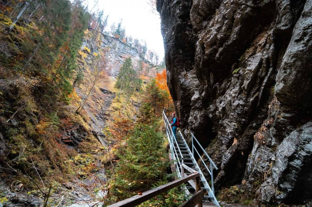 Gozd Martuljek to Lower Martuljek Waterfall hiking trail, Slovenia