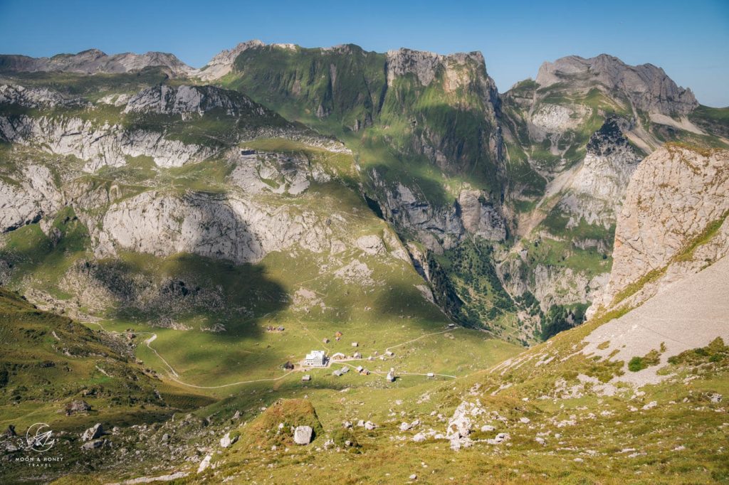 Meglisalp mountain inn, Alpstein, Switzerland