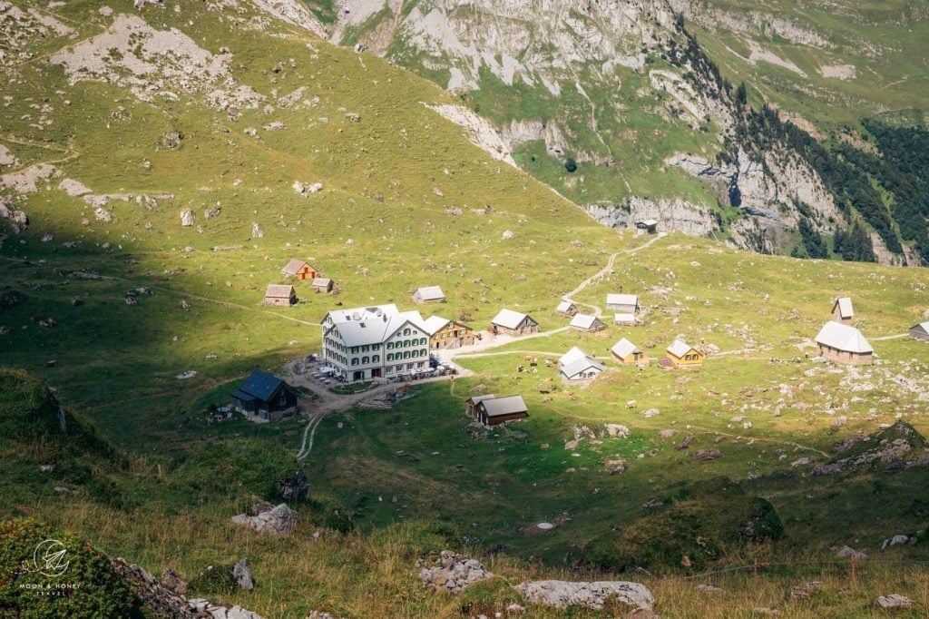 Meglisalp mountain pasture, Appenzell Alps, Switzerland