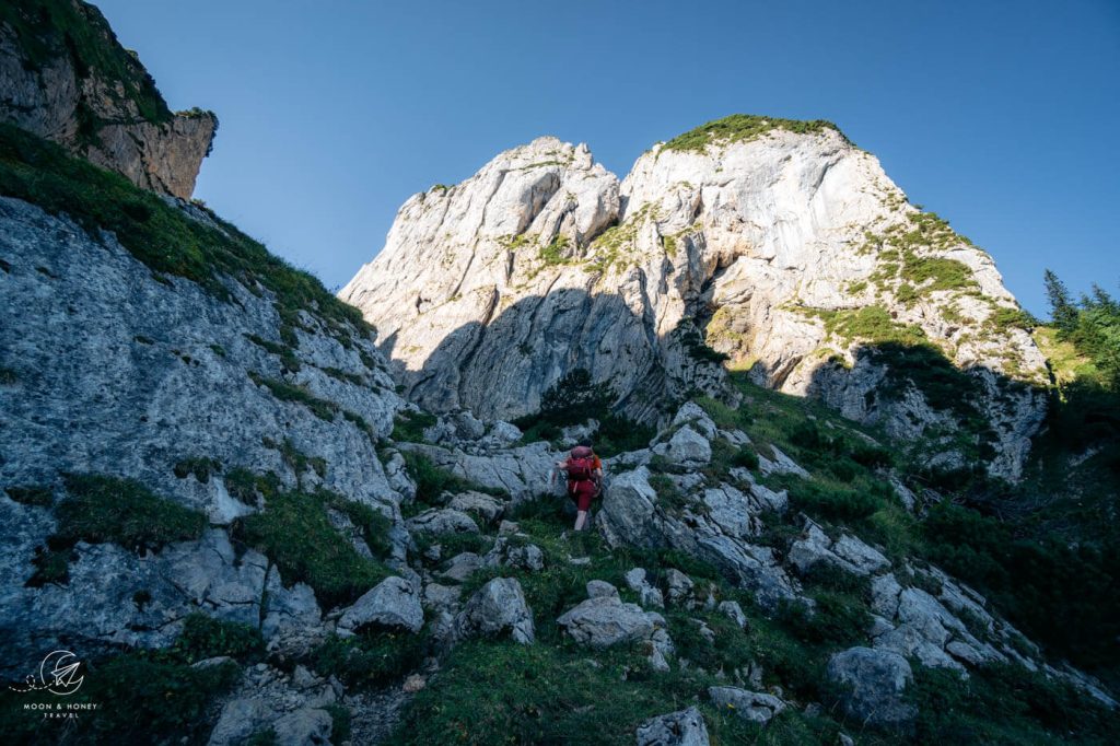 Wasserauen to Bogartenlücke Saddle hike, Appenzell, Switzerland