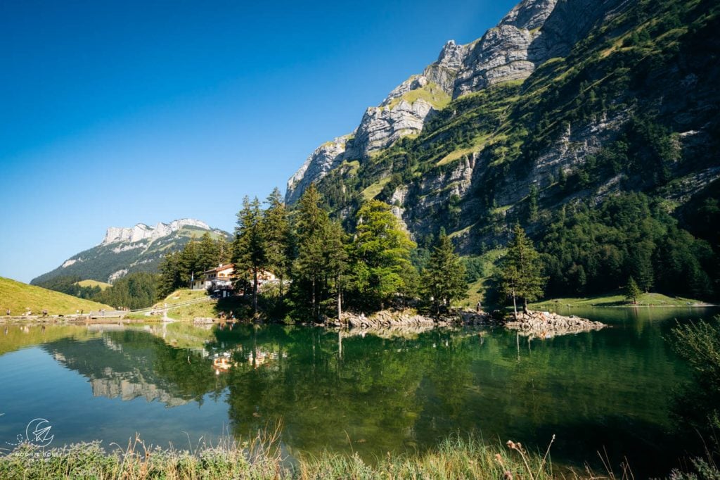 Lake Seealpse, Alpstein, Switzerland