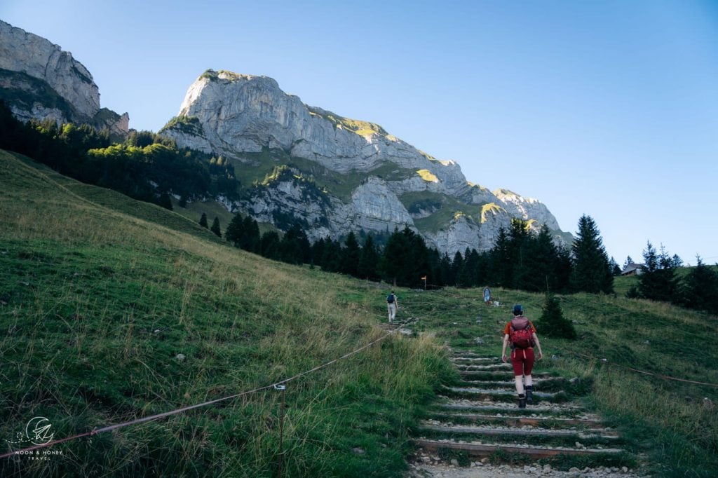 Klein-Hütten Mountain Pasture, Alpstein, Appenzell Alps, Switzerland