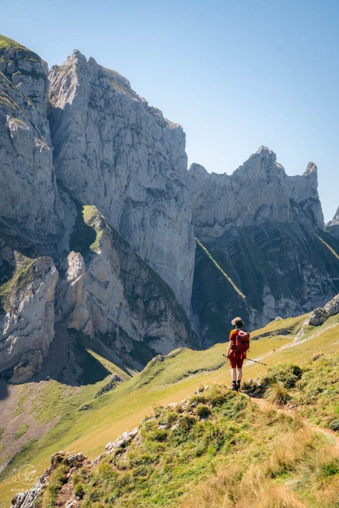 Marwees Ridge Hike in the Alpstein Massif, Appenzell, Switzerland