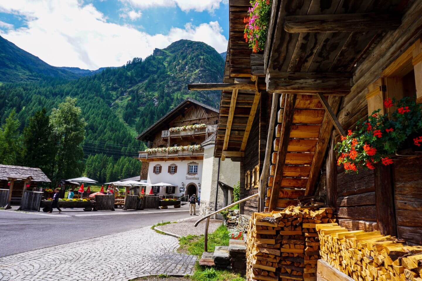 Matreier Tauernhaus, Gschlößtal valley, Hohe Tauern, East Tyrol