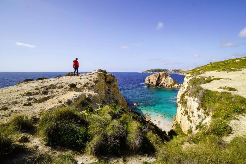 Mgarr Coastal Walk, Gozo Island, Malta