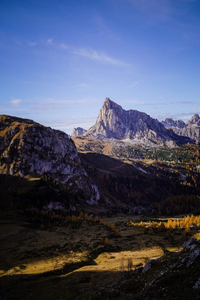 Trail 436 to Mondeval, Dolomites