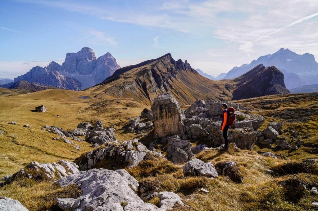 Monte Mondeval, Monte Pelmo, Dolomites