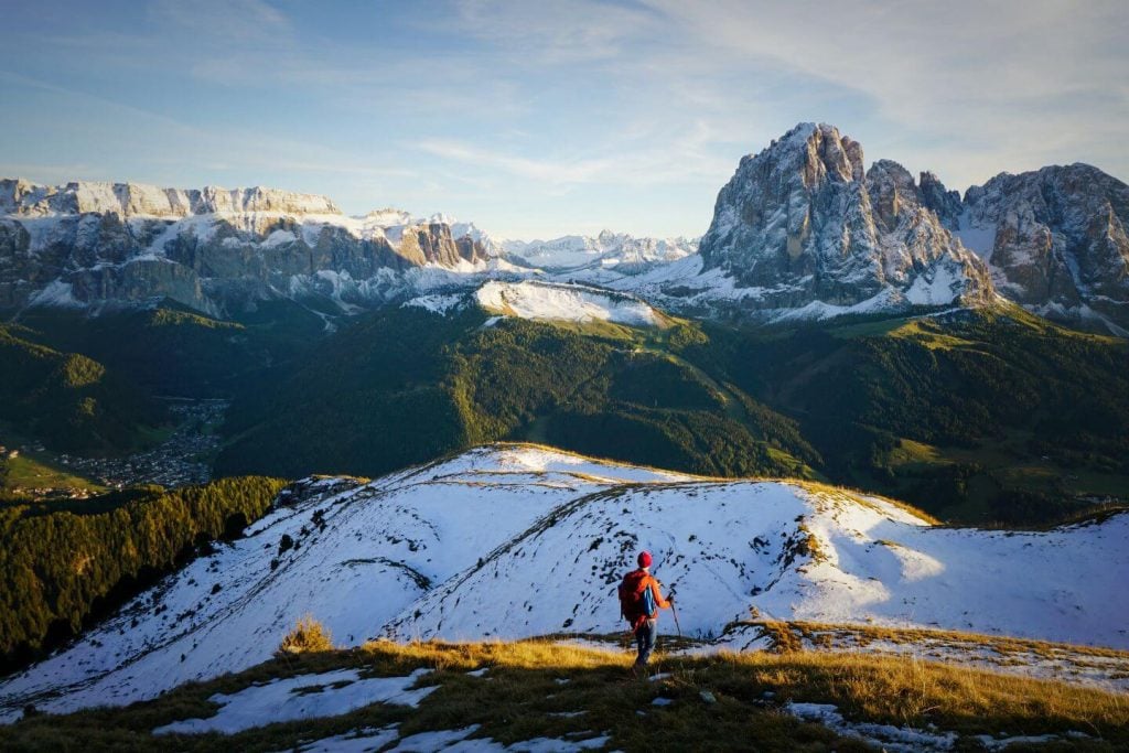 Monte Pic Summit, Val Gardena Hikes, Dolomites