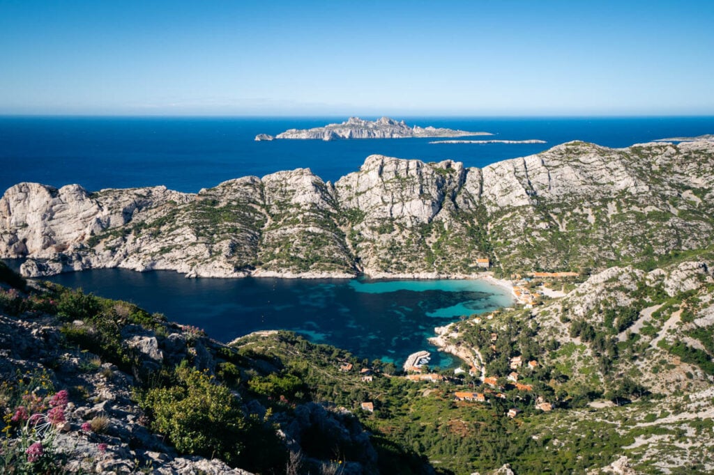 Calanque de Sormiou, Morgiou Crest, Calanques, Marseille, France