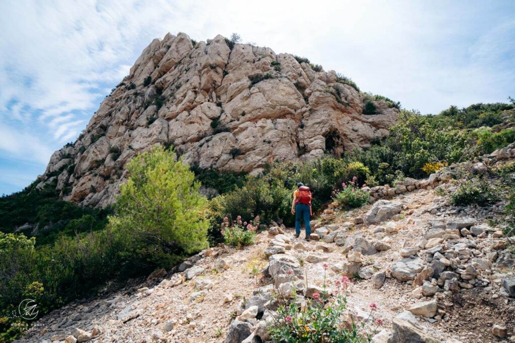 Col du Renard - Crête de Morgiou hiking trail, Calanques National Park, France