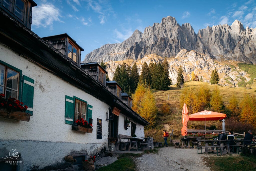 Windrauchegg Alm, Salzburger Almenweg, Hochkönig, Austria