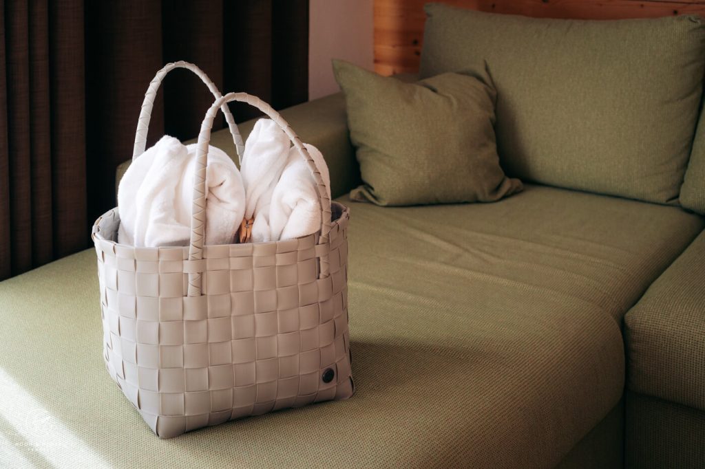 Spa bag, Naturhotel Leitlhof, Dolomites