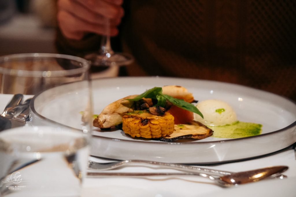 Vegetarian Dinner at Naturhotel Leitlhof, Val Pusteria, Dolomites