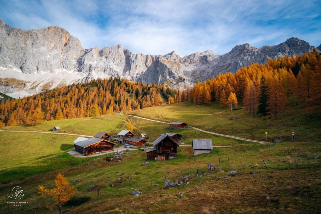 Neustattalm in Autumn, Dachstein, Austria