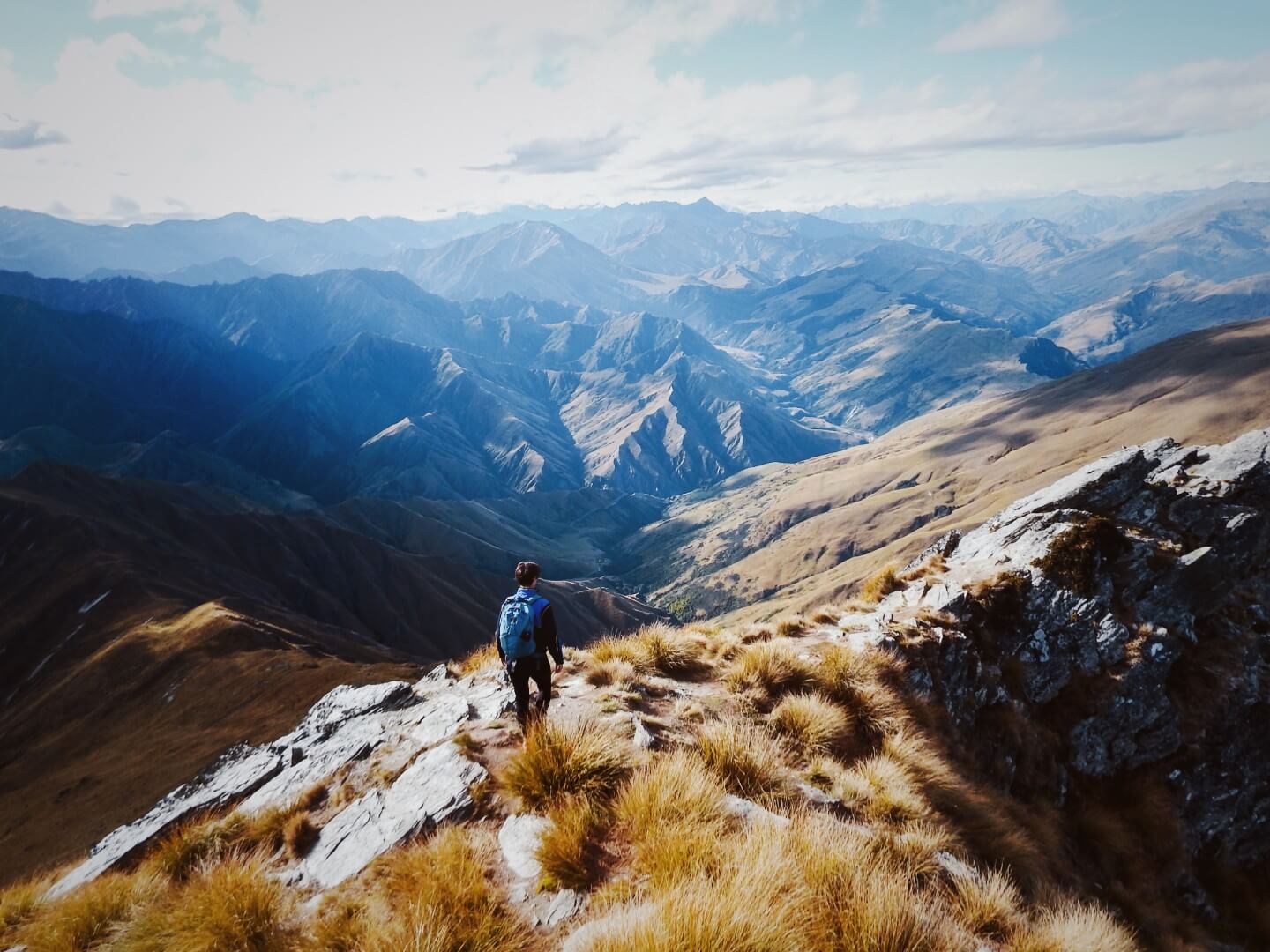 Ben Lomond Hike, Queenstown, New Zealand South Island