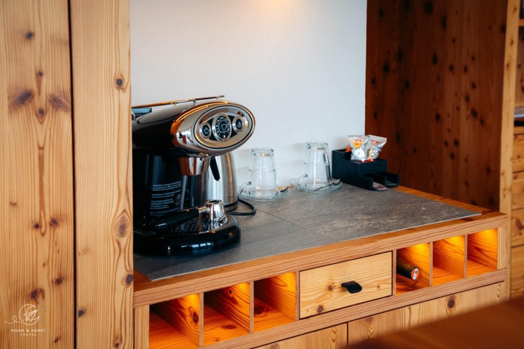 Nidum Casual Luxury Hotel coffee maker, Tyrol, Austria