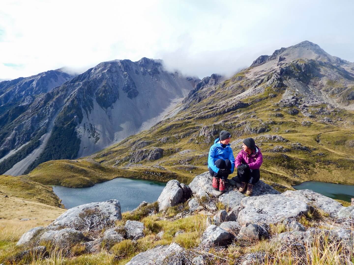 Nelson Lakes National Park Hiking Trail, New Zealand South Island