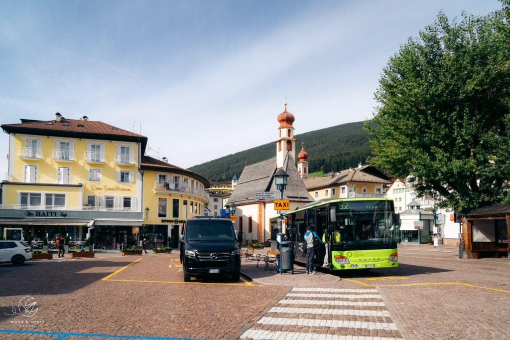 Piazza S. Antonio - Antoniusplatz in Ortisei, Val Gardena, Dolomites