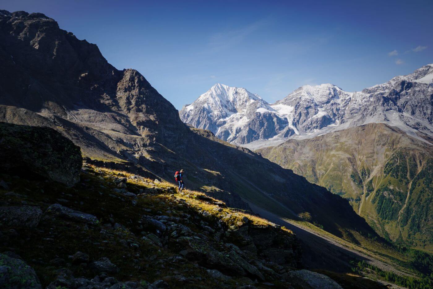 Ortler High Mountain Trail, South Tyrol, Italy