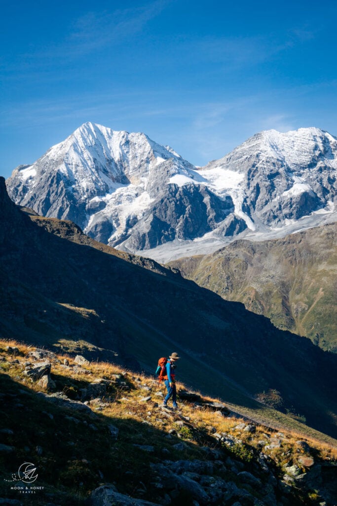 Ortler High Mountain Trail, South Tyrol, Italy