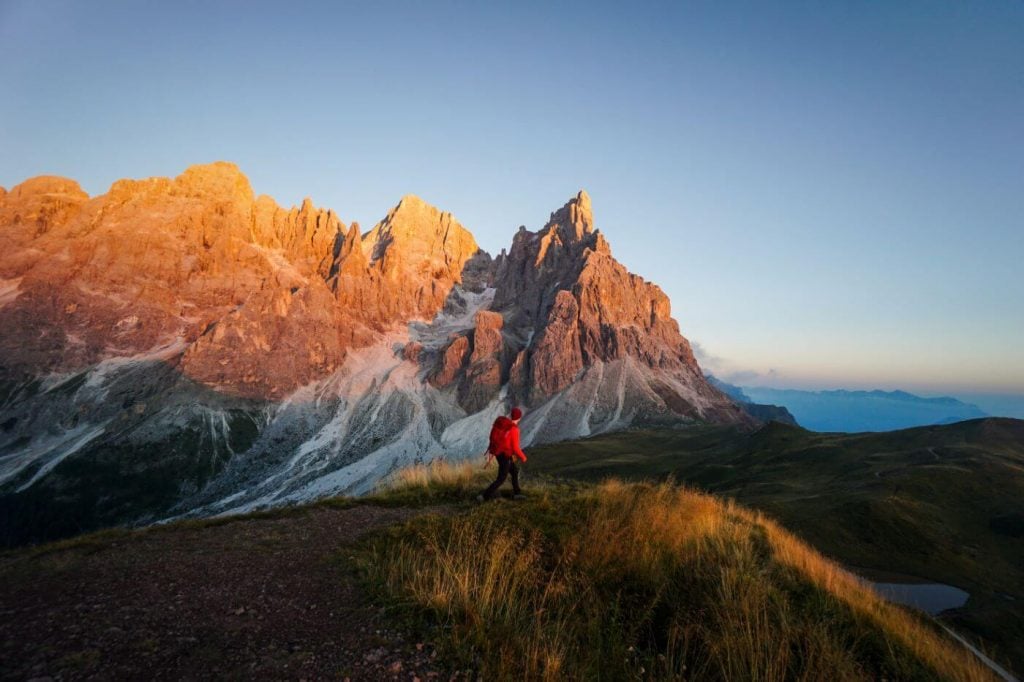 Enrosadira, Pale di San Martino, Dolomites