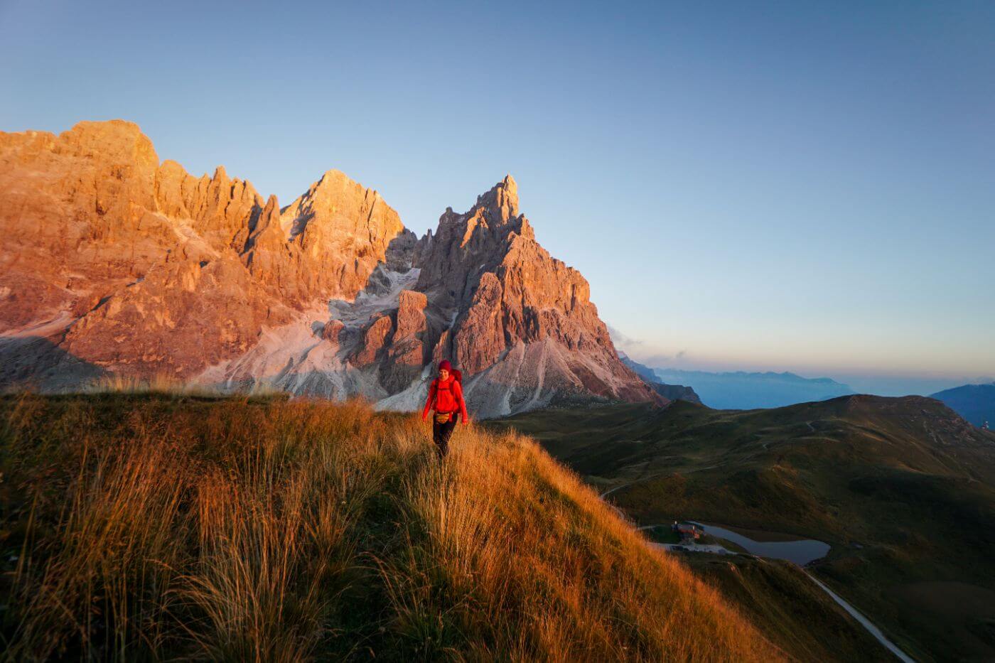 San Martino di Castrozza, Passo Rolle in September, Italian Dolomites