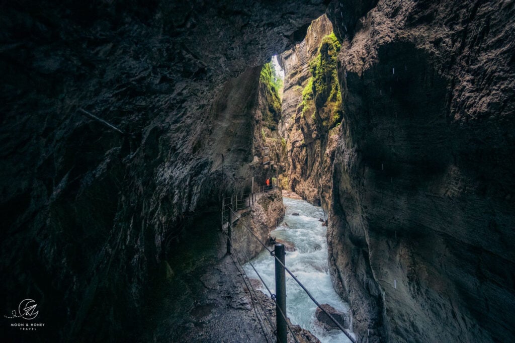 Partnach Gorge hike, Bavarian Alps, Germany