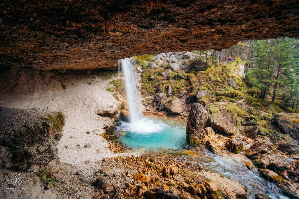 Upper Peričnik Waterfall Overhang, Triglav National Park, Slovenia