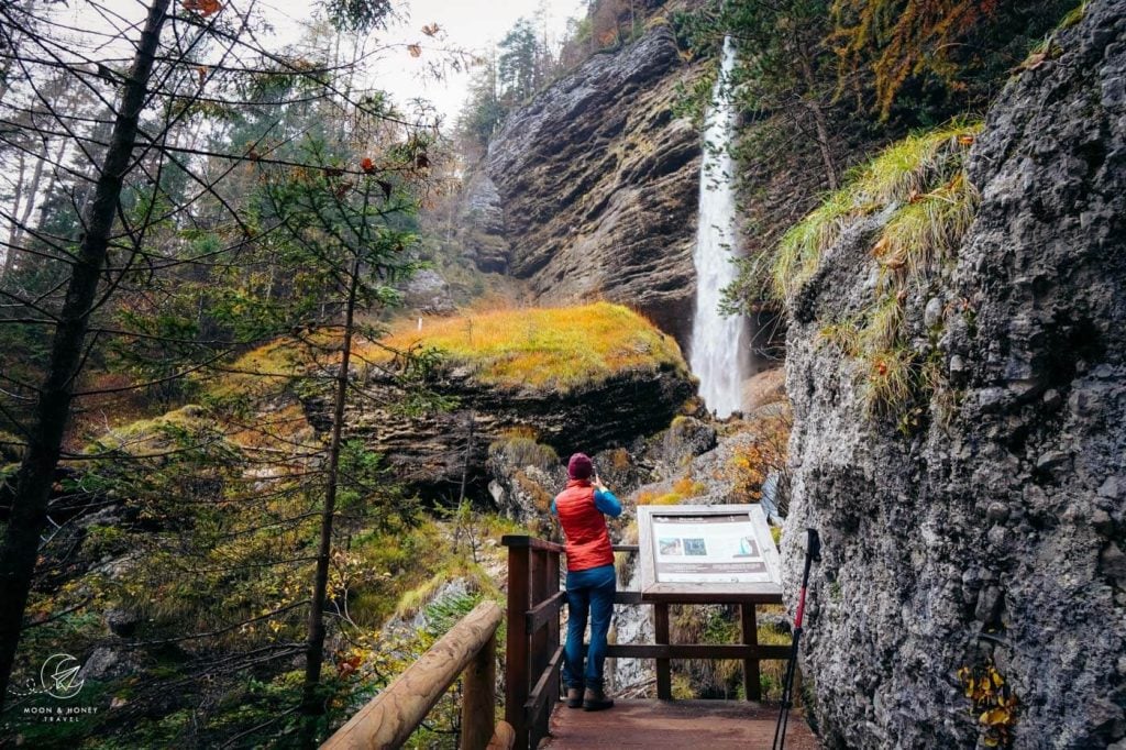 Peričnik Waterfall Viewpoint, Slovenia