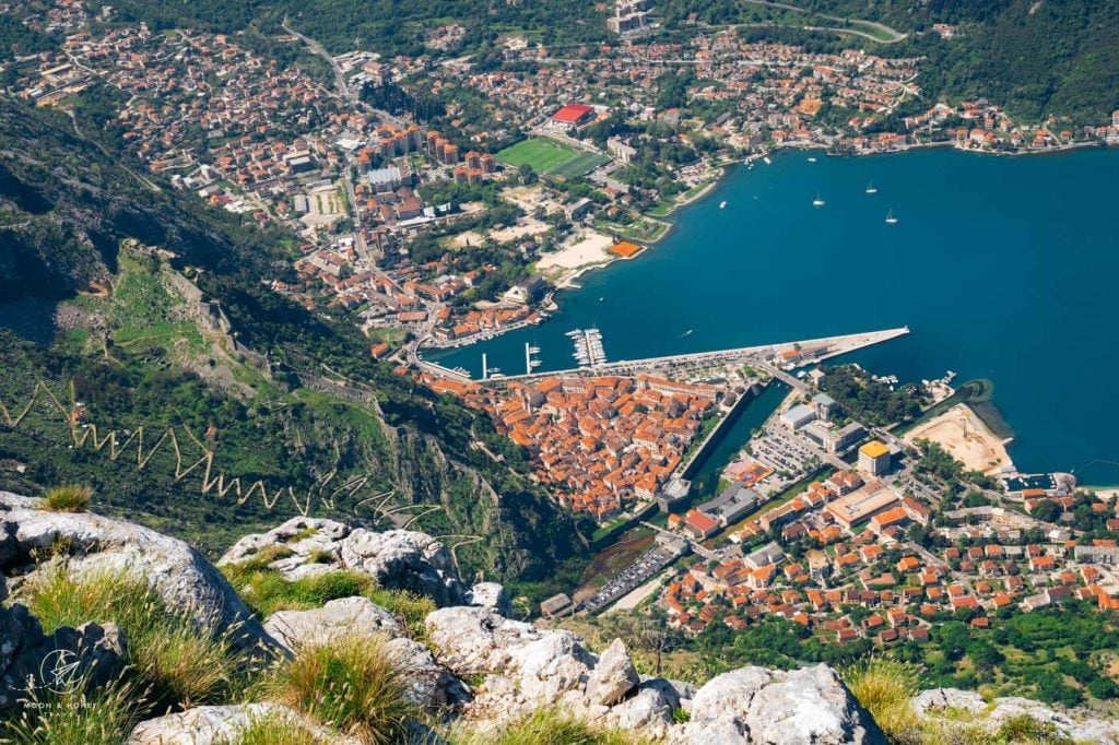 Old Town of Kotor, Pestingrad Peak View, Montenegro