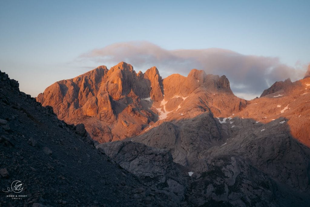 Sunset at Collado del Agua, Picos de Europa National Park, Spain