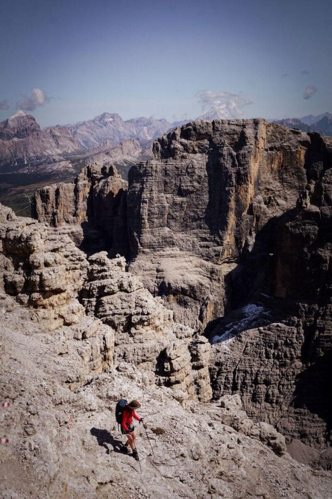 Pisciadu Peak Hike, Sella Group, Dolomites