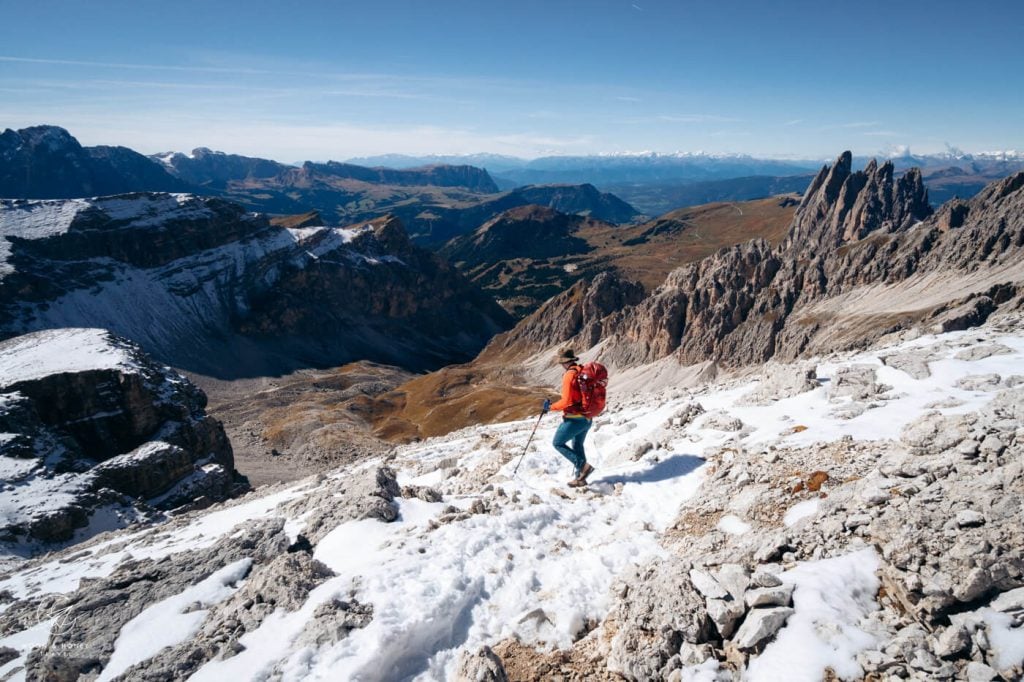 Piz Duleda - Furcela Nives Hiking Trail, Dolomites