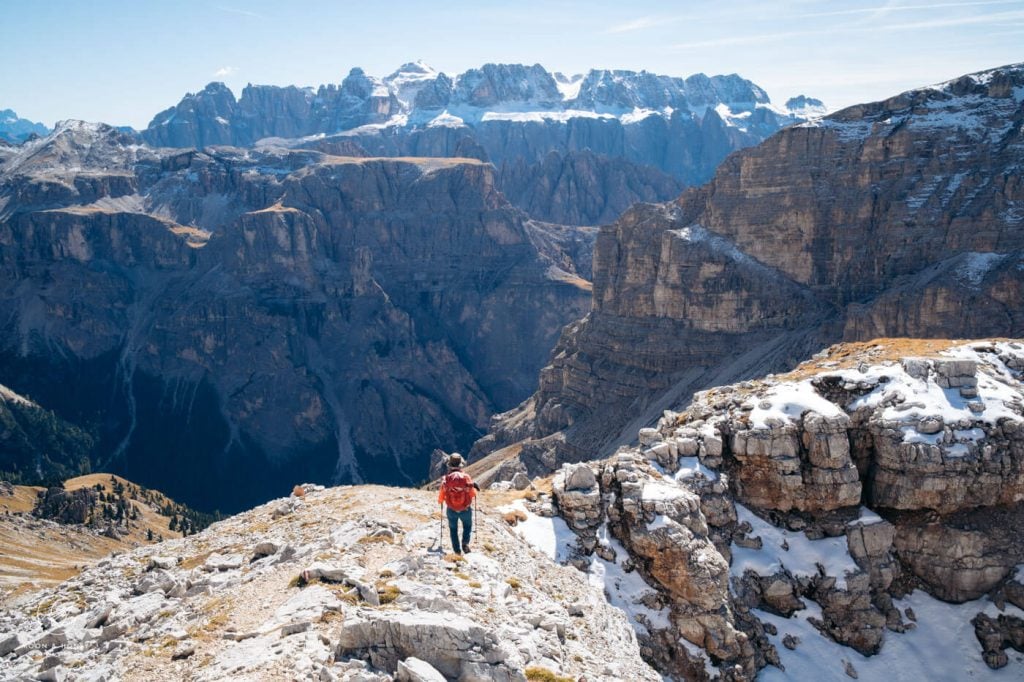 Piz Duleda Peak Hike, Dolomites